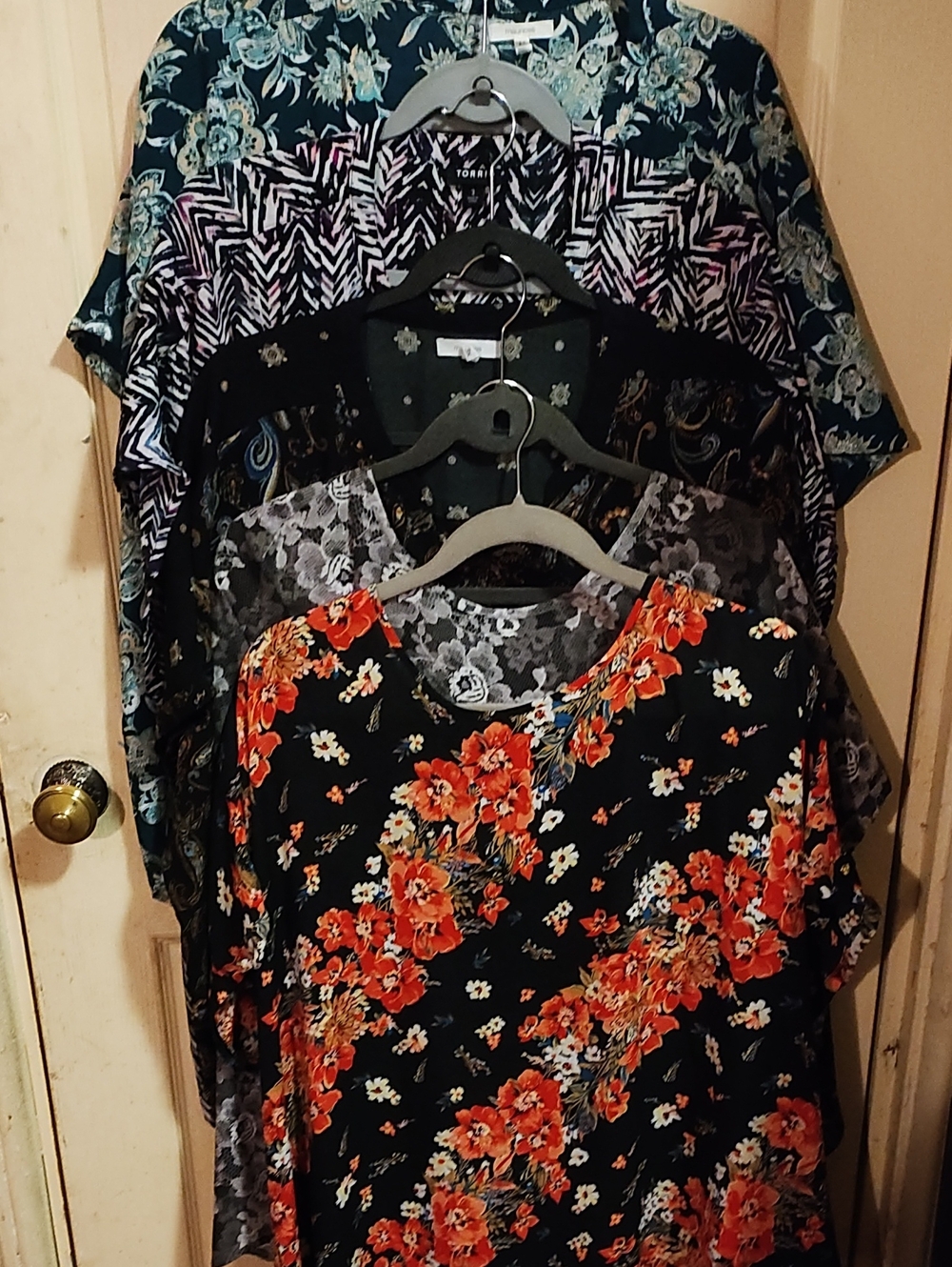 Maurices/Torrid Set Of 5 Blouses
